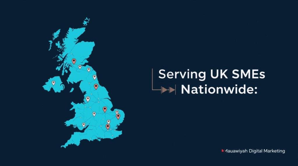 Digital Marketing Services UK Coverage Frequently Asked Questions Digital Marketing Consultant in Dudley. Digital marketing services for UK SMEs across England, Scotland, and Wales - service coverage map