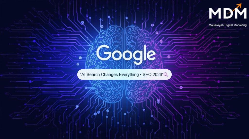 AI search and SEO: what UK small businesses need to know in 2026. . Mauawiyah Digital Marketing AI search impact on SEO strategies for small businesses in the UK. . Mauawiyah Digital Marketing
